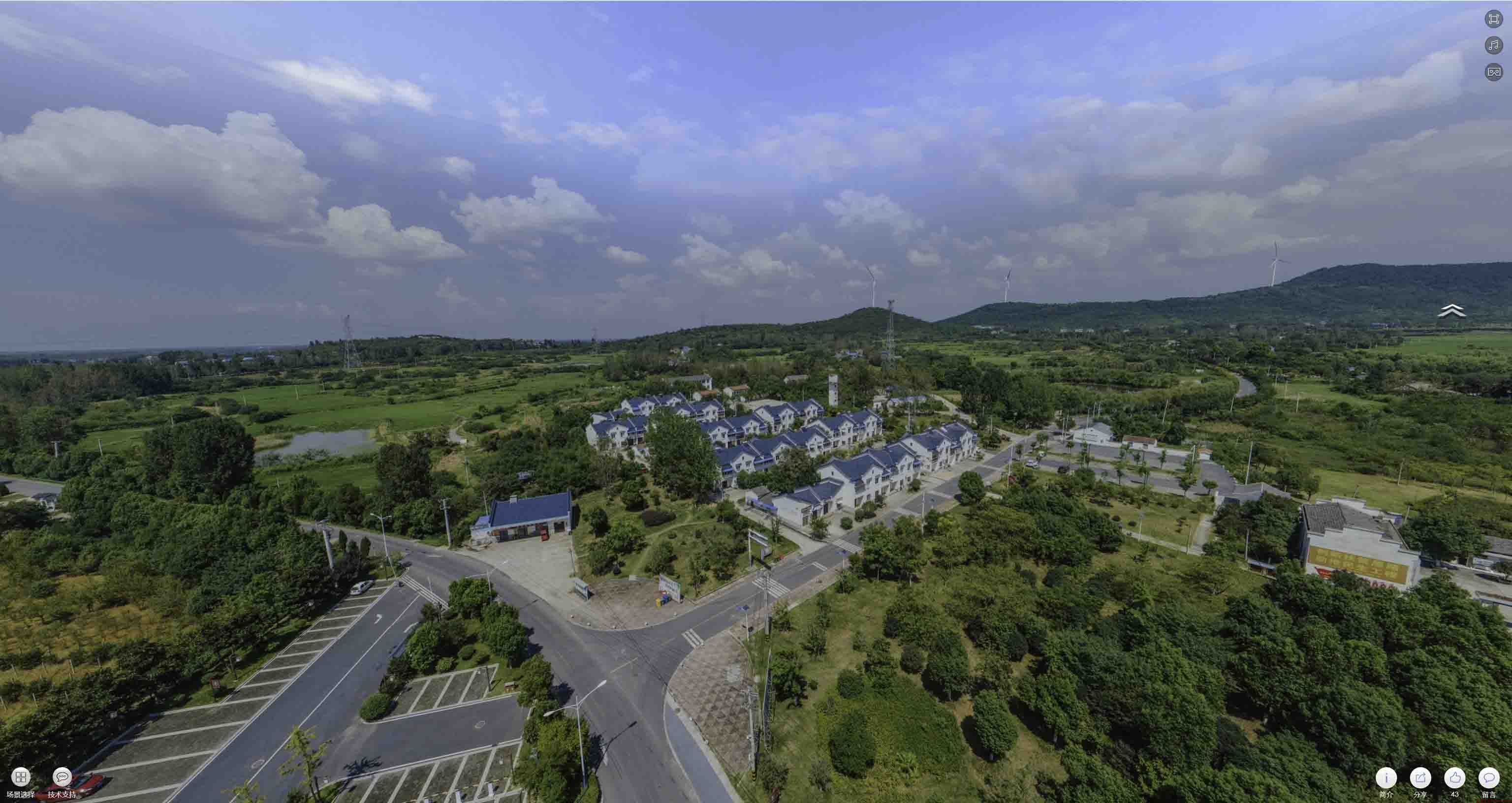 龙门镇360全景拍摄：记录生活每一刻的完整视角——在手绘地图中的创意应用